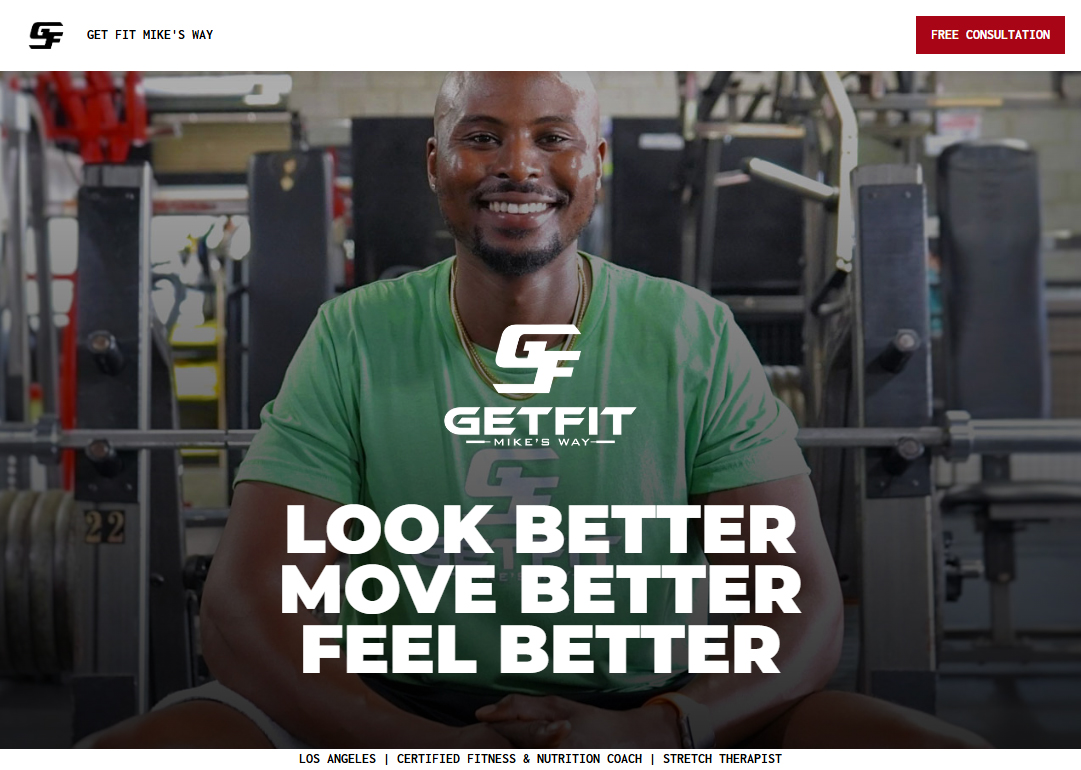 Get Fit Mike's Way: In-Home, Gym & Online Coaching